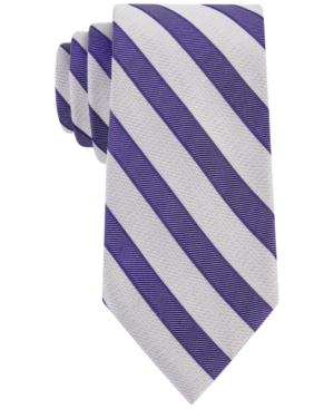 Calvin Klein Sunrise Awning Stripe Slim Tie