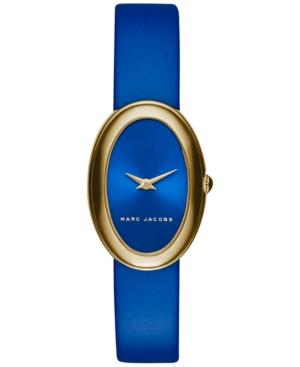 Marc Jacobs Women's Cicely Blue Leather Strap Watch 31mm Mj1455