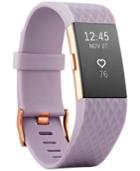 Fitbit Unisex Charge 2 Lavender Strap Heart Rate + Fitness Wristband Small - Special Edition