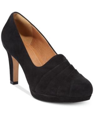 Clarks Artisan Women's Delsie Joy Platform Pumps Women's Shoes