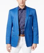 Tallia Men's Cotton Slim-fit Solid Sport Coat