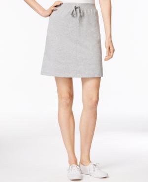 Karen Scott Drawstring Skort, Only At Macy's