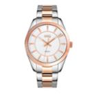 Men's Esq0155 Two-tone Stainless Steel Bracelet Watch, Crystal Accent Dial