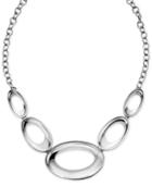 Nambe Open Link Statement Necklace In Sterling Silver, Only At Macy's
