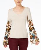 Inc International Concepts Bell-sleeve Sweater, Created For Macy's