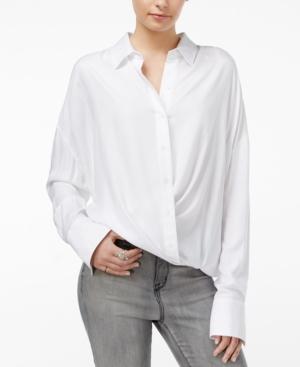 William Rast Aster Cross-front Shirt