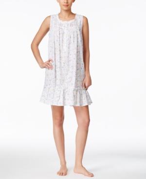 Eileen West Sleeveless Ruffled Short Nightgown