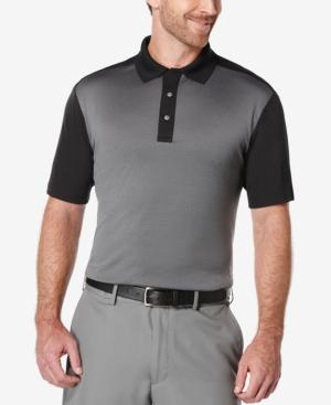 Pga Tour Men's Colorblocked Golf Polo
