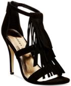 Madden Girl Demii Fringe Dress Sandals Women's Shoes