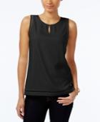 Tommy Hilfiger Inset-detail Sleeveless Blouse