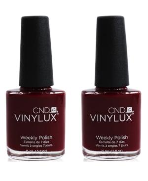 Creative Nail Design Vinylux Bloodline Nail Polish Duo (two Items), 0.5-oz, From Purebeauty Salon & Spa