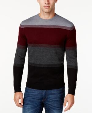 Club Room Men's Big And Tall Colorblocked Sweater, Only At Macy's