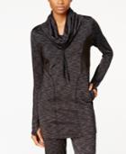 Soybu Kinsley Space-dyed Cowl-neck Tunic