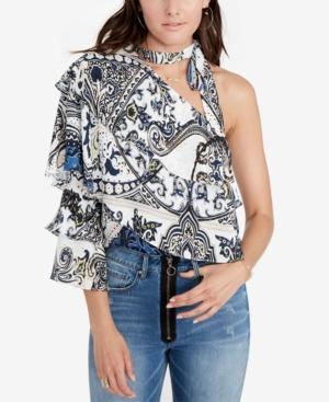 Rachel Rachel Roy Tiered One-shoulder Top, Created For Macy's