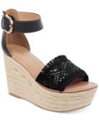 Tommy Hilfiger Women's Terin Platform Wedge Espadrille Sandals Women's Shoes