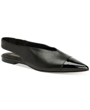 Calvin Klein Women's Alannah Pointed-toe Flats Women's Shoes