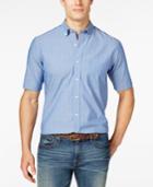 Club Room Men's Dot-print Short-sleeve Shirt