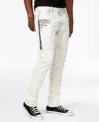 Heritage America Men's Studded Bleached Jeans