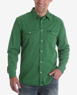 Wrangler Men's Western-style Denim Shirt