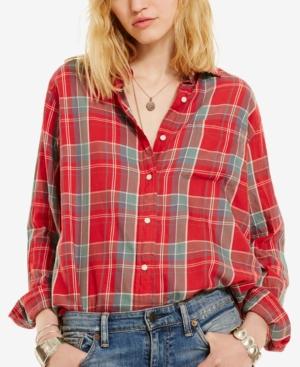 Denim & Supply Ralph Lauren Twill Boyfriend Shirt