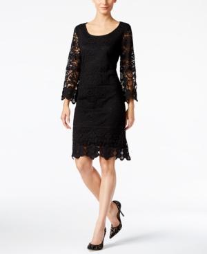 Alfani Crochet Illusion Dress, Only At Macy's