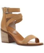 Jessica Simpson Reyvena Cross-strap Block-heel Sandals Women's Shoes
