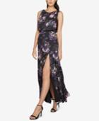 Fame And Partners Floral Printed Blouson Dress