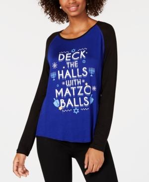 Rebellious One Juniors' Holiday Graphic Top