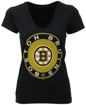 Majestic Men's Short-sleeve Boston Bruins V-neck T-shirt