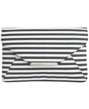Style & Co. Lily Striped Envelope Clutch, Only At Macy's