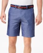 Tommy Hilfiger Men's Paul Checker-embroidered 9 Shorts