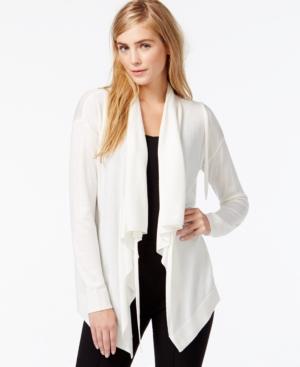 Kensie Tie-detail Flyaway Cardigan