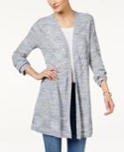 Style & Co Open-front Duster Cardigan, Only At Macy's