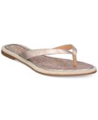 Thalia Sodi Beda Embellished Flat Flip Flop Sandals, Only At Macy's Women's Shoes