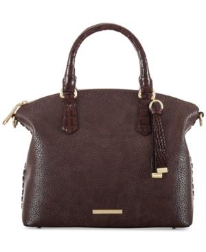 Brahmin Duxbury Brown Lafayette Small Satchel