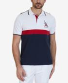 Nautica Men's Classic-fit Colorblockeded Polo, A Macy's Exclusive Style