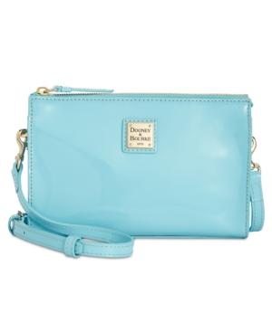 Dooney & Bourke Patent Janine Small Pebble Leather Crossbody