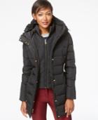 Cole Haan Hooded Down Puffer Coat