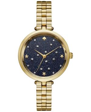 Kate Spade New York Women's Holland Gold-tone Stainless Steel Bracelet Watch 34mm Ksw1211