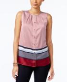 Tommy Hilfiger Sleeveless Printed Blouse