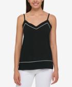 Tommy Hilfiger Contrast-trim Camisole, Only At Macy's