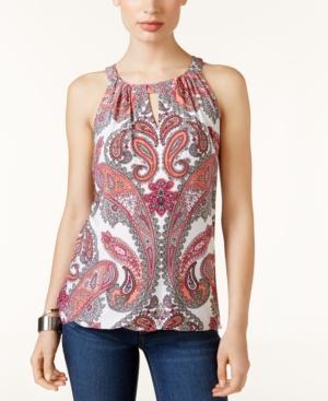 Inc International Concepts Strappy-back Halter Top, Only At Macy's