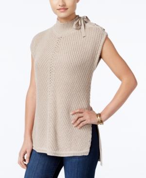Jessica Simpson Elin High-low Mock-neck Sweater