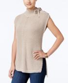 Jessica Simpson Elin High-low Mock-neck Sweater