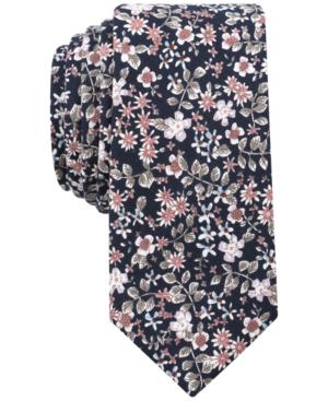 Bar Iii Men's Franconia Floral Skinny Tie, Created For Macy's