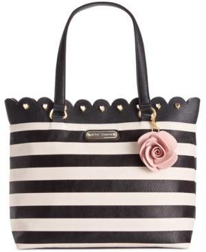 Betsey Johnson Scalloped Tote