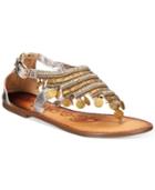Naughty Monkey Brave Heart Gladiator Flat Sandals Women's Shoes