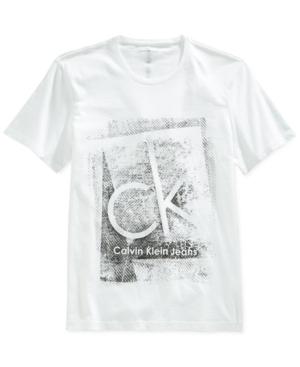 Calvin Klein Jeans Ck Graphic-print Logo T-shirt