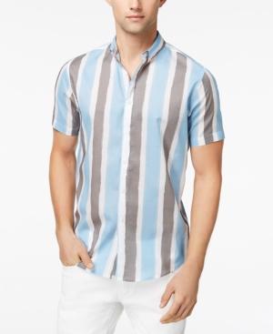 Inc International Concepts Men's Painter Stripes Shirt, Created For Macy's