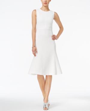 Armani Exchange Sleeveless Flared Dress